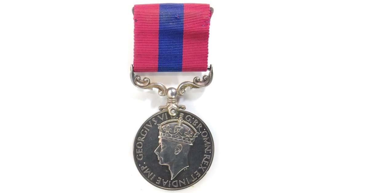George VI distinguished conduct medal Image