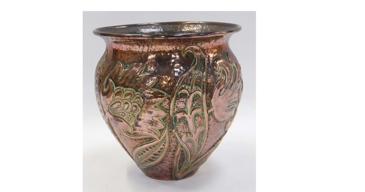 John Pearson Arts and Crafts jardinière Image