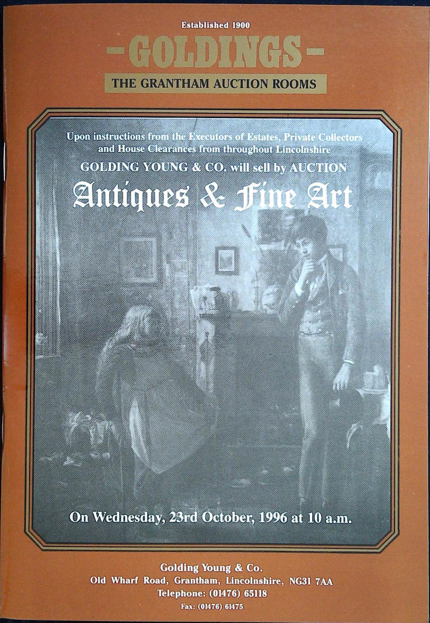 Antiques & Fine Art Oct 1996 Image