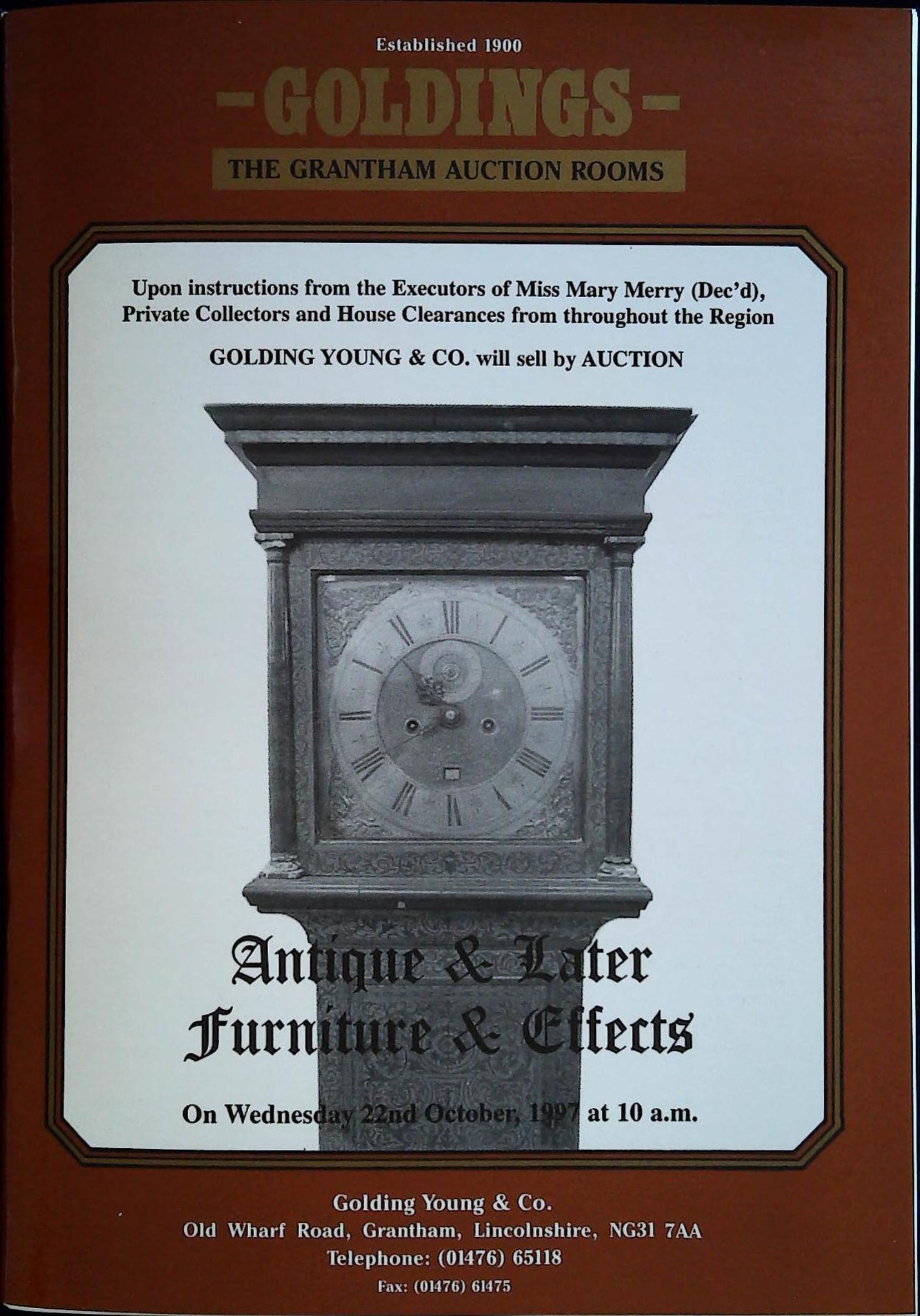 Antique & Late Furniture & Effects 221097 Image