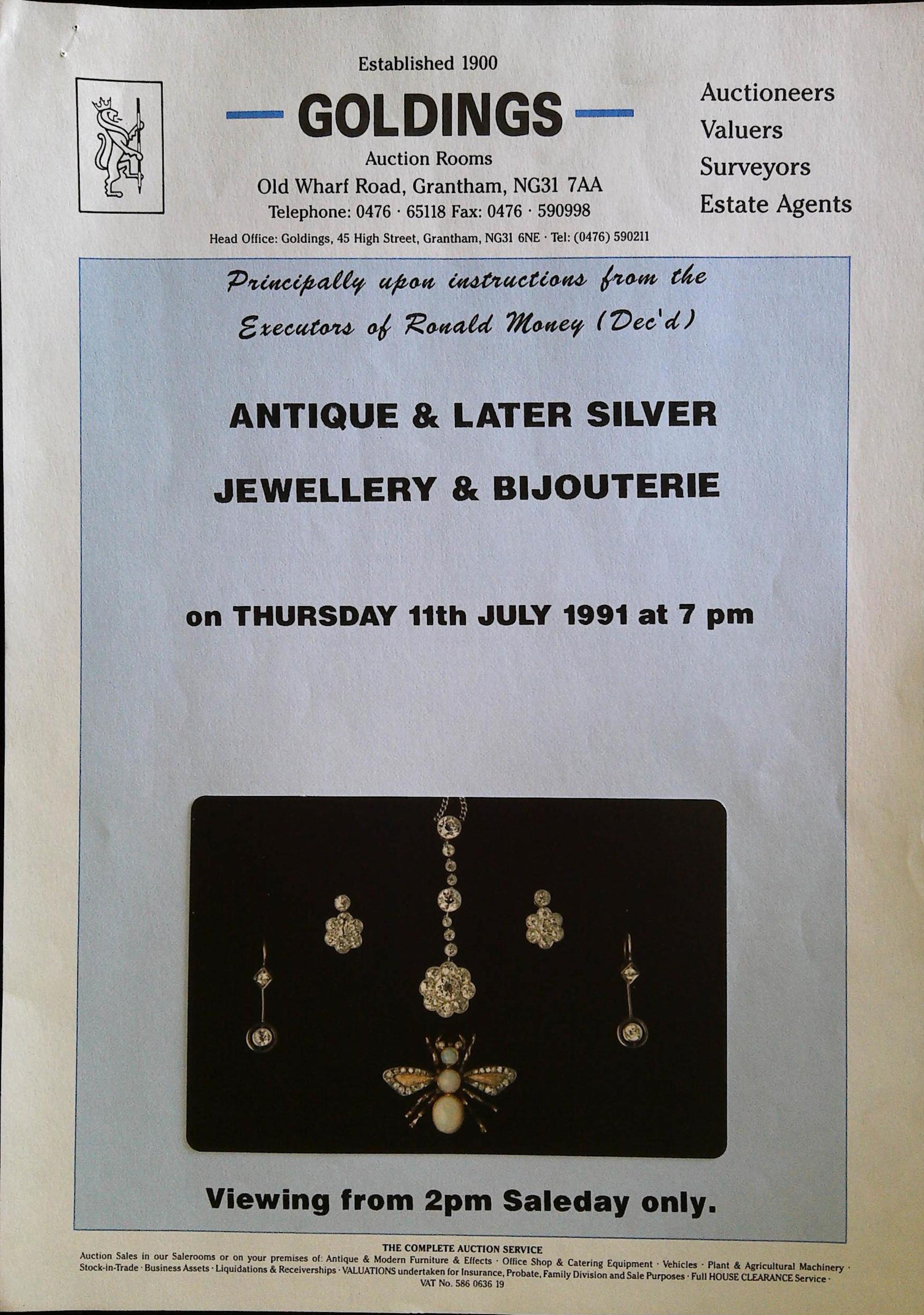 Antique and Later Silver Jewellery and Bijouterie Image