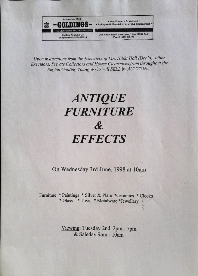 Antique Furniture and Effects 030698 Image