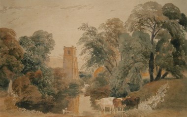 Lot 1 - This Peter De Wint Watercolour Has An Estimate Of Between £1,800 And £2,400