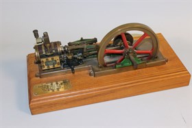 Lot 3230 - Scale Model Of A Victorian Steam Engine Made By Robey 's Of Lincoln