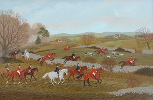 Lot 3704 - The Hunt By Vincent Haddelsey