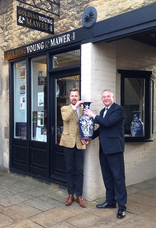 Colin Young And John Ireland At The Stamford Valuation Office