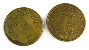 213 An A M Mole & Sons tavern token
