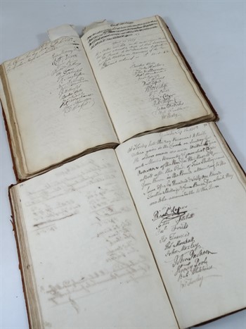 954 Gainsborough.- ACCOUNT BOOKS FOR THE PARISH OF LAUGHTON OVERSEERS OF THE POOR