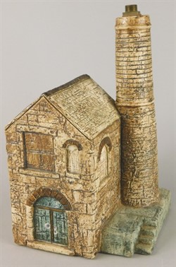 Thumbnail _lot 123 A Troika tin mine engine house lamp base