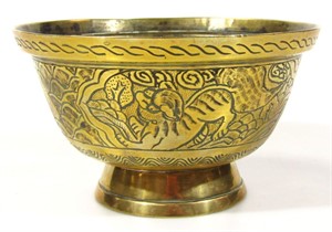 Thumbnail _lot 3002 A Chinese Polished Bronze Censer