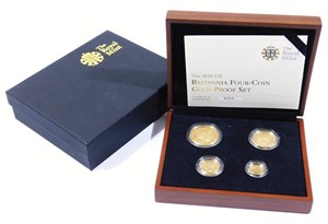 Thumbnail _lot 203 A 2010 Royal Mint Britannia four coin gold proof set