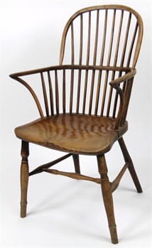 Thumbnail _lot 41 Hubbard of Grantham Windsor chair,