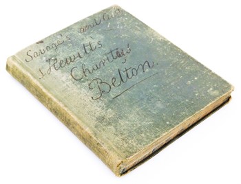 Thumbnail _lot1 Belton House Interest. A 19thC and 20thC ledger for Hewitt's Charity regarding food orders for the events